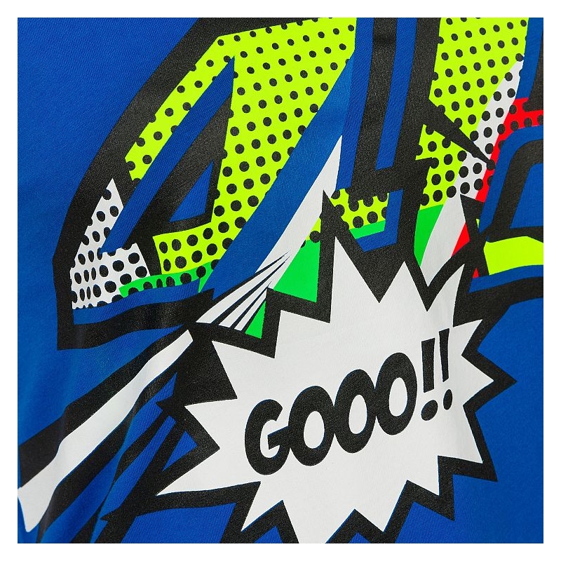 Dámské tílko VR46 Valentino Rossi POP ART modré