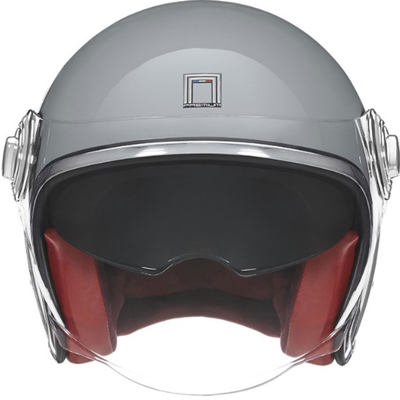 Otevřená přilba NOX PREMIUM Heritage šedá