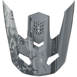 Kšilt pro přilby Shot Speed Battle matný šedý