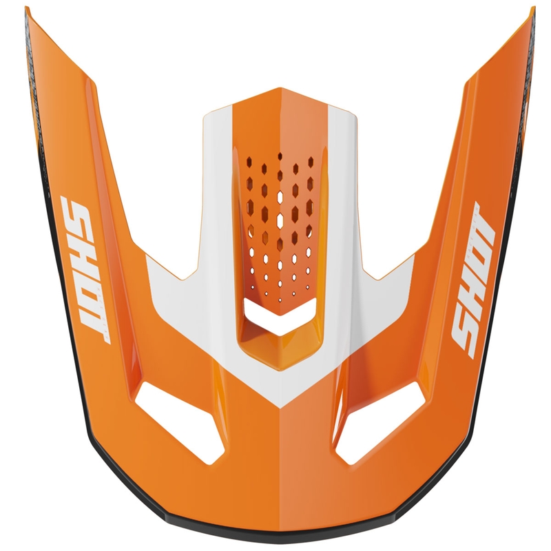 Kšilt pro přilby Shot Speed Hybrid lesklý oranžový