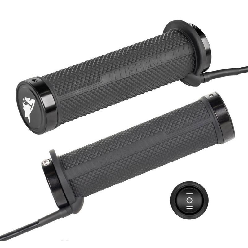 Vyhřívané rukojeti Shark Lock-On Heated Grips černé