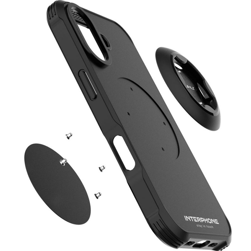 Obal na telefon Interphone QUIKLOX Tetraforce-Apple iPhone 17 černý