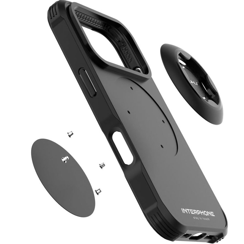 Obal na telefon Interphone QUIKLOX Tetraforce-Apple iPhone 17 Pro černý