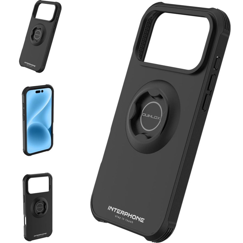Obal na telefon Interphone QUIKLOX Tetraforce-Apple iPhone 17 Pro černý