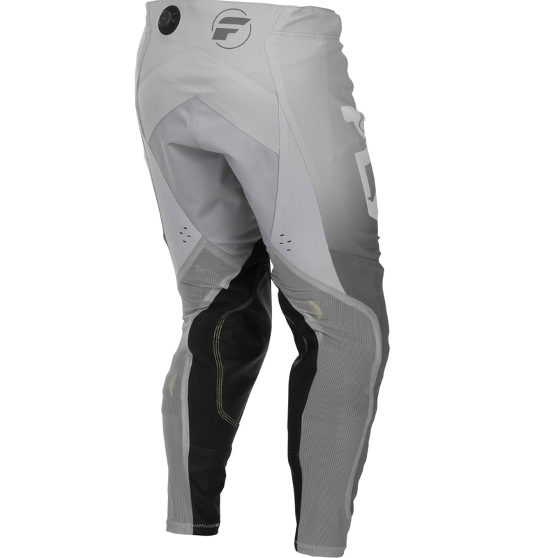 Motokrosové kalhoty FLY Racing Evolution bílo-šedé