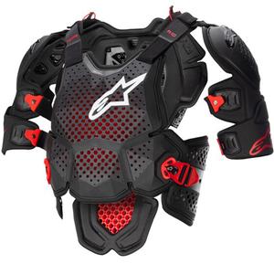 Chránič těla Alpinestars A-10 2 černo-antracitovo-červený
