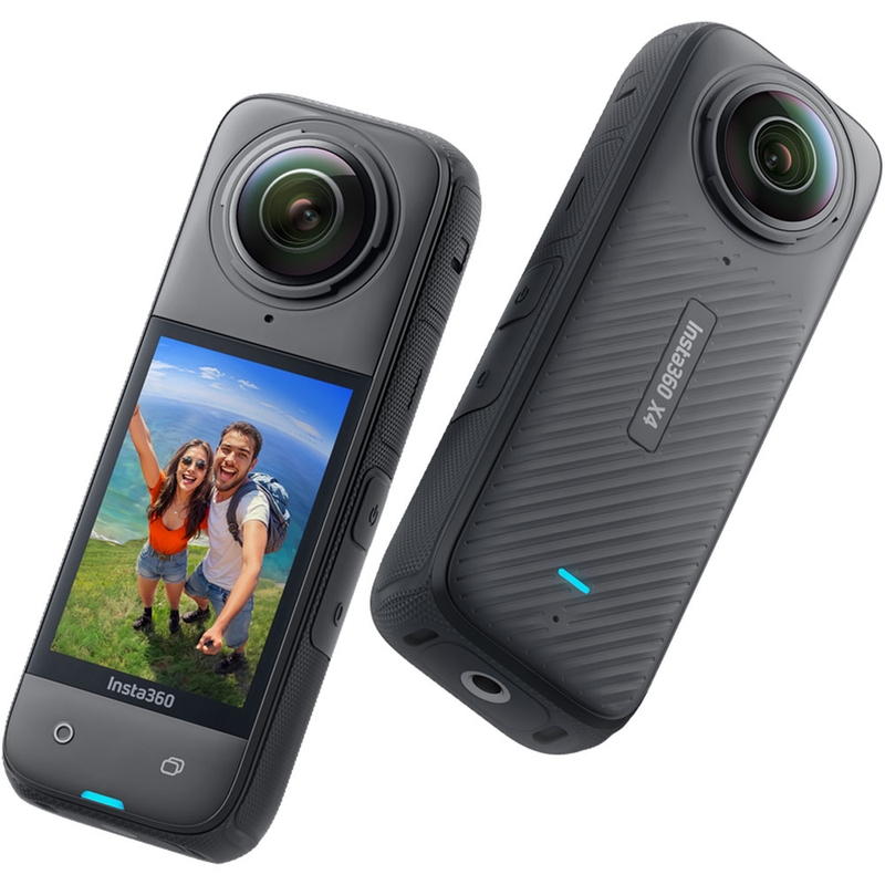 Akční kamera Insta360 X4 Motorcycle Bundle černá