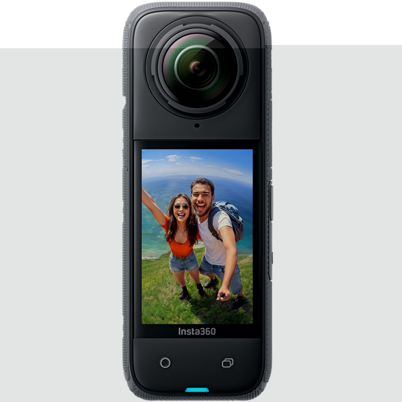 Akční kamera Insta360 X4 Motorcycle Bundle černá