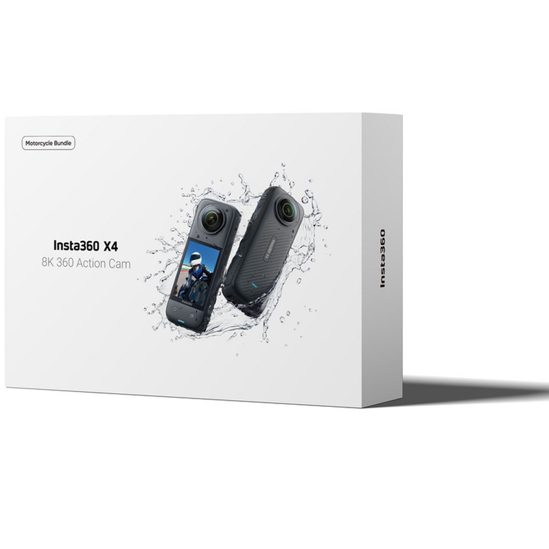 Akční kamera Insta360 X4 Motorcycle Bundle černá