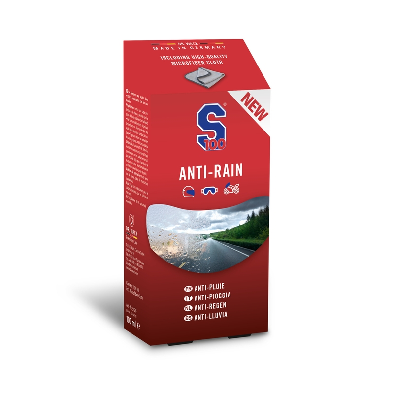 Přípravek Anti-Rain S100 včetně utěrky z mikrovlákna 100 ml