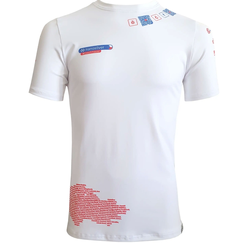 Funkční tričko nanosilver® HOME bílé