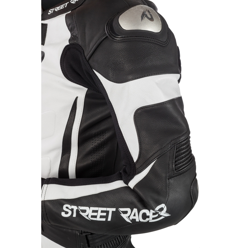 Pánská kombinéza Street Racer Fasttrack černo-bílá výprodej