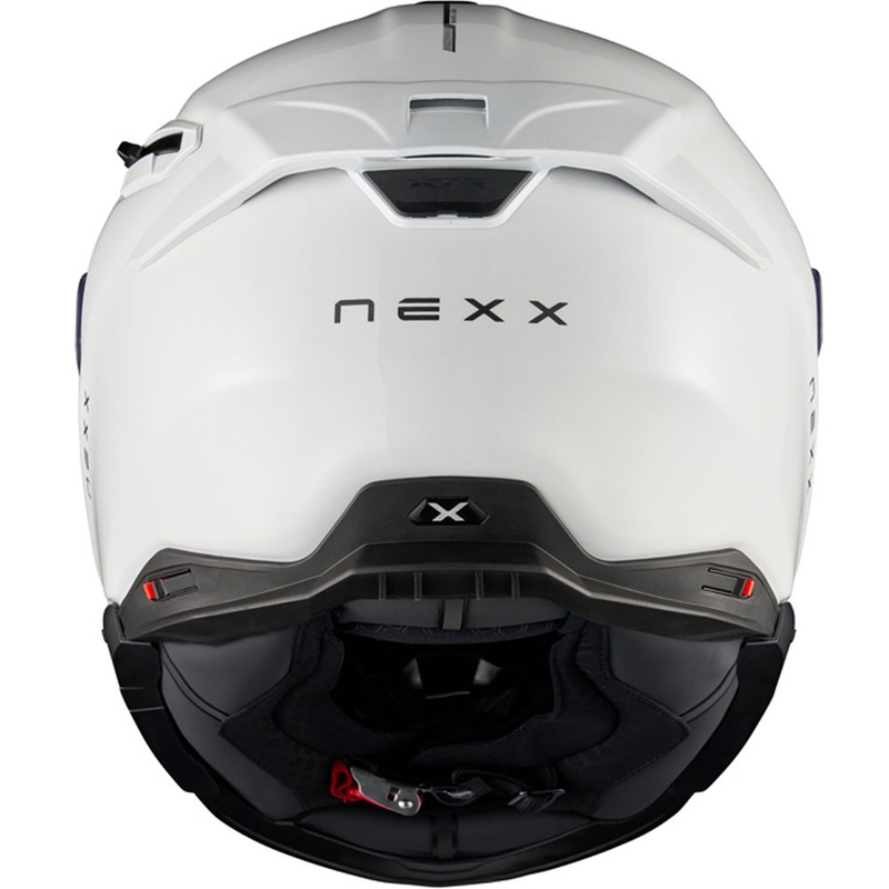 Integrální helma na motorku Nexx X.TR Plain bílá