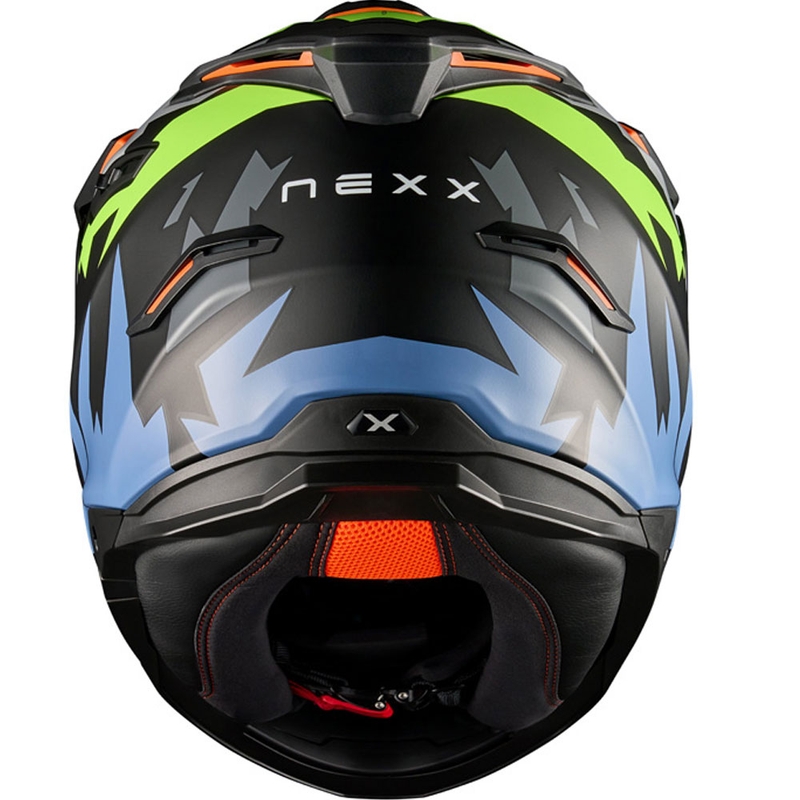 Enduro helma na motorku NEXX Y.TRAVL Primal černo-fluo žlutá