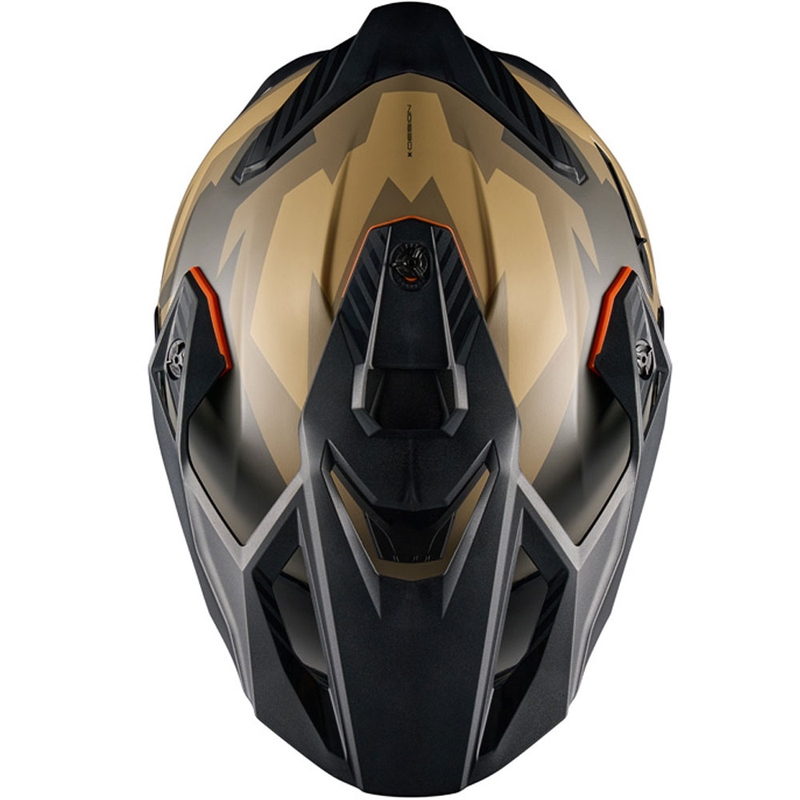 Enduro helma na motorku NEXX Y.TRAVL Primal matná pískovo-šedá