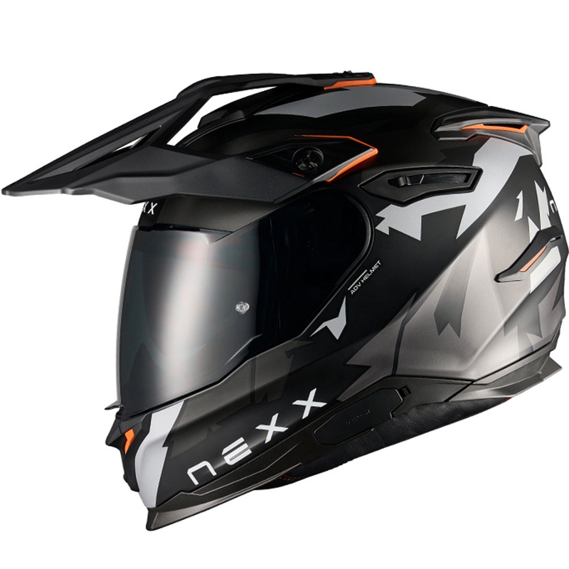 Enduro helma na motorku NEXX Y.TRAVL Primal matná černo-šedá