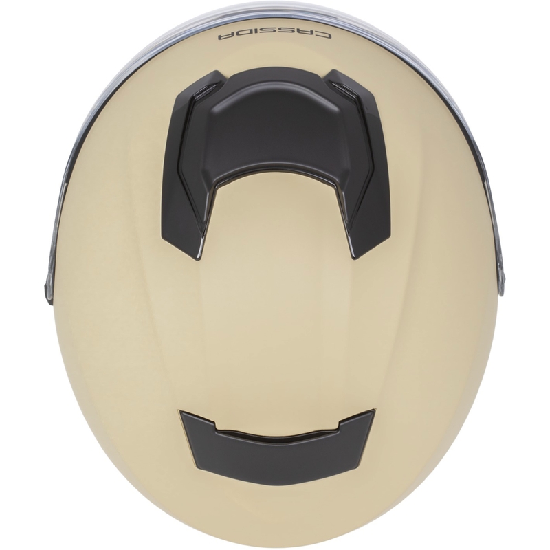 Otevřená helma na motorku Cassida Jet Tech 2.0 RoTo matná pískovo-černo-šedá