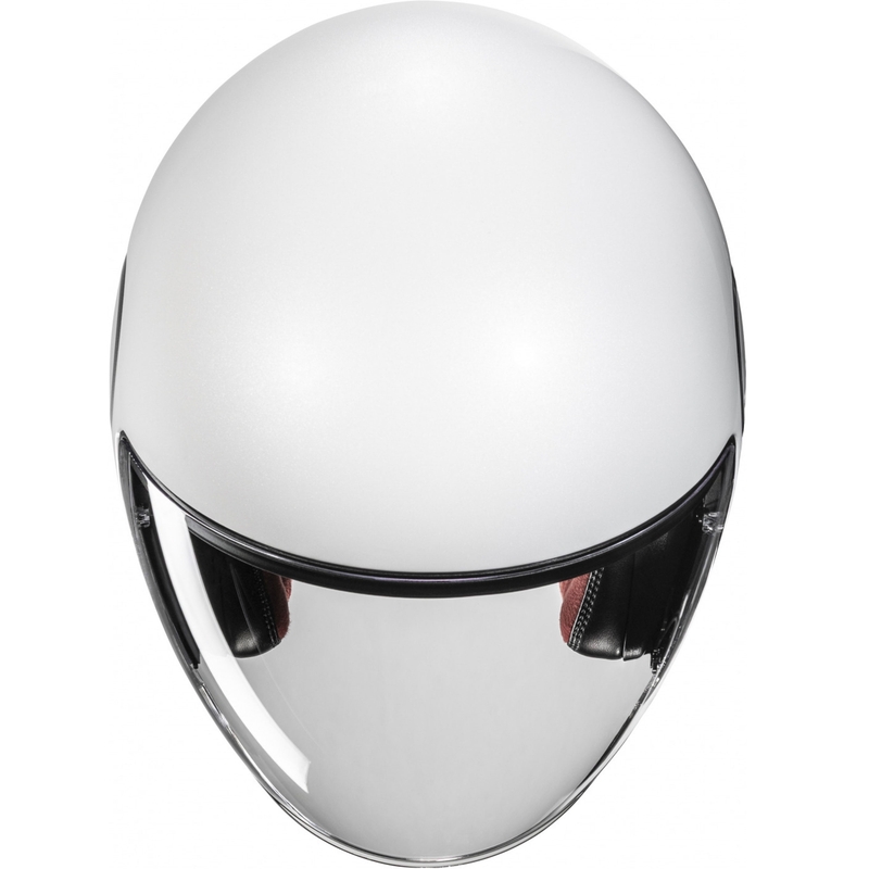 Otevřená helma na motorku HJC RPHA 40 Solid perleťově bílá