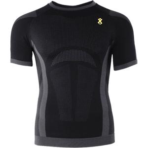 Pánské funkční triko Rilax Noah černé - krátký rukáv
