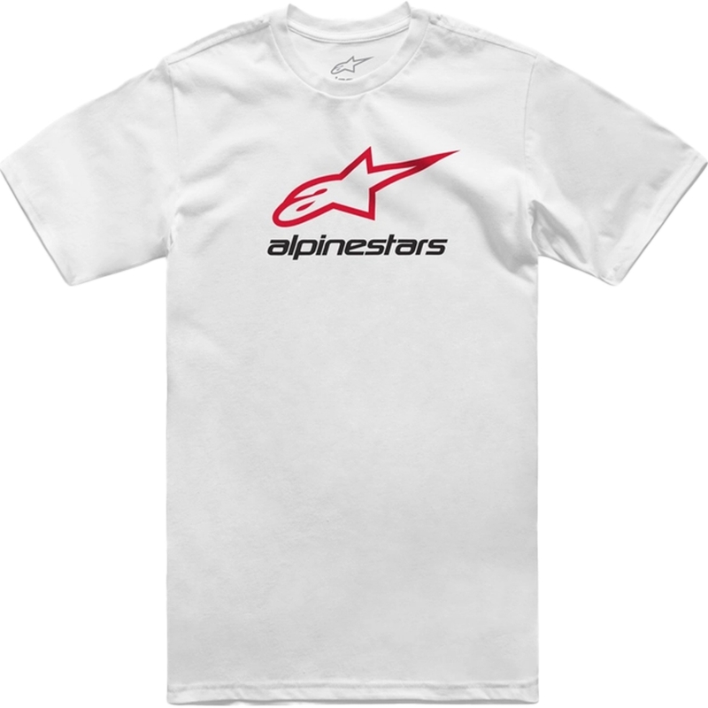 Tričko Alpinestars Always 2.0 CSF bílo-červeno-černé