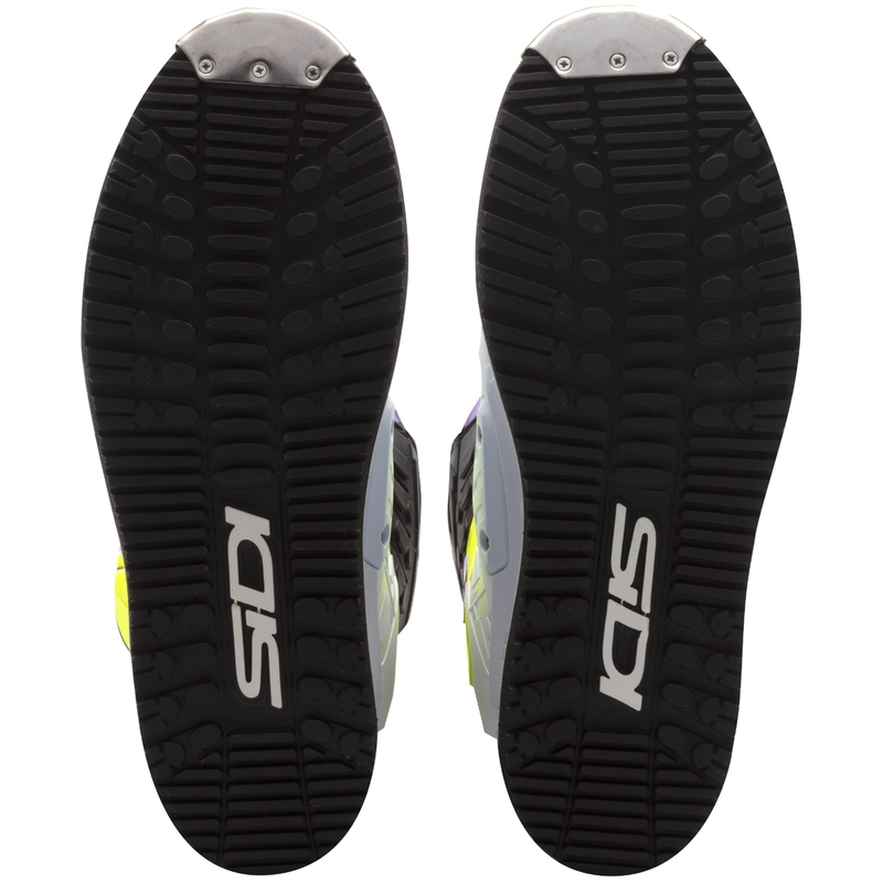 Boty na motorku SiDi Crossair HD End BB002 fialovo-žluto-bílé