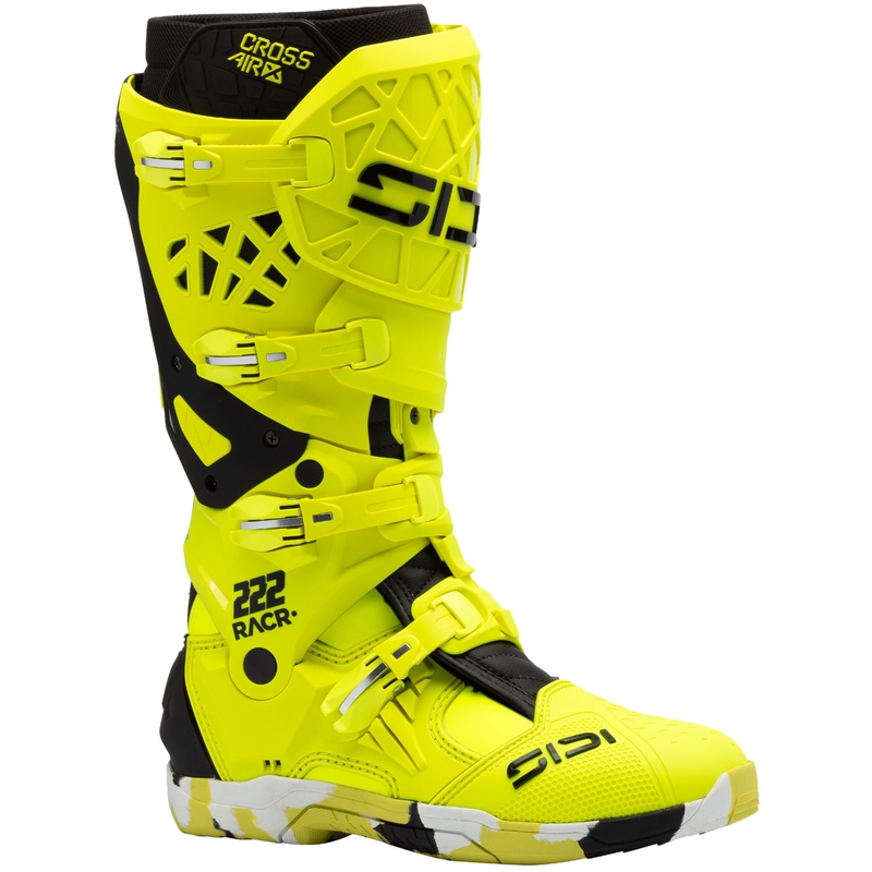 Boty na motorku SiDi Crossair X RACR001 černo-fluo žluté