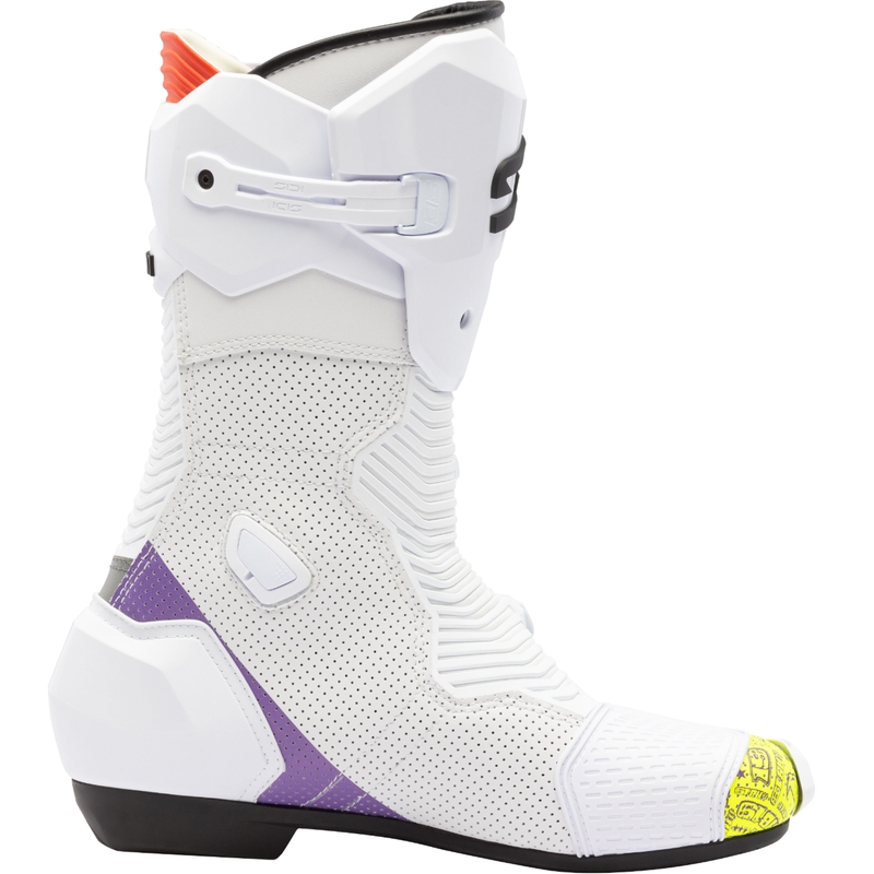 Boty na motorku SiDi MAG 2 Air BTA001 bílo-žluté