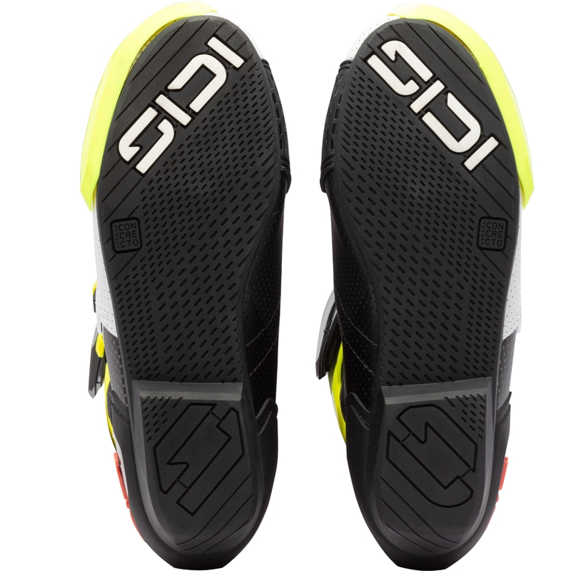 Boty na motorku SiDi MAG 2 Air fluo žluto-fluo korálové