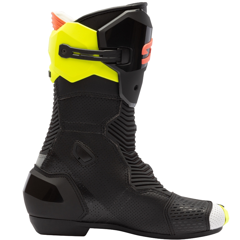 Boty na motorku SiDi MAG 2 Air fluo žluto-fluo korálové
