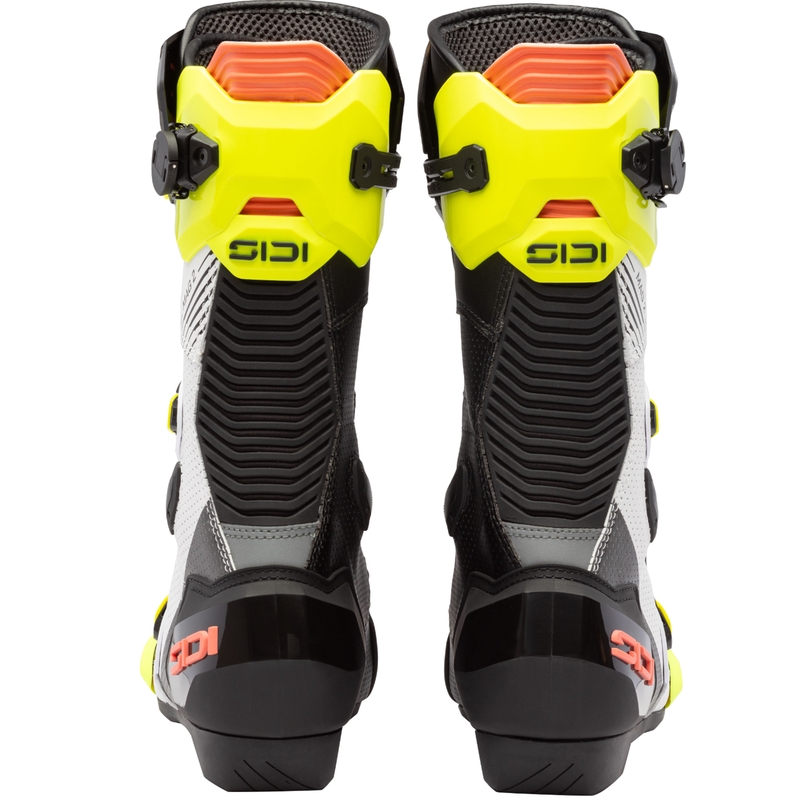Boty na motorku SiDi MAG 2 Air fluo žluto-fluo korálové