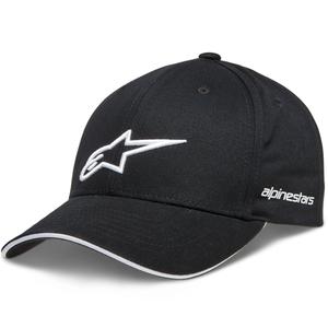 Kšiltovka Alpinestars Rostrum Hat černo-bílá