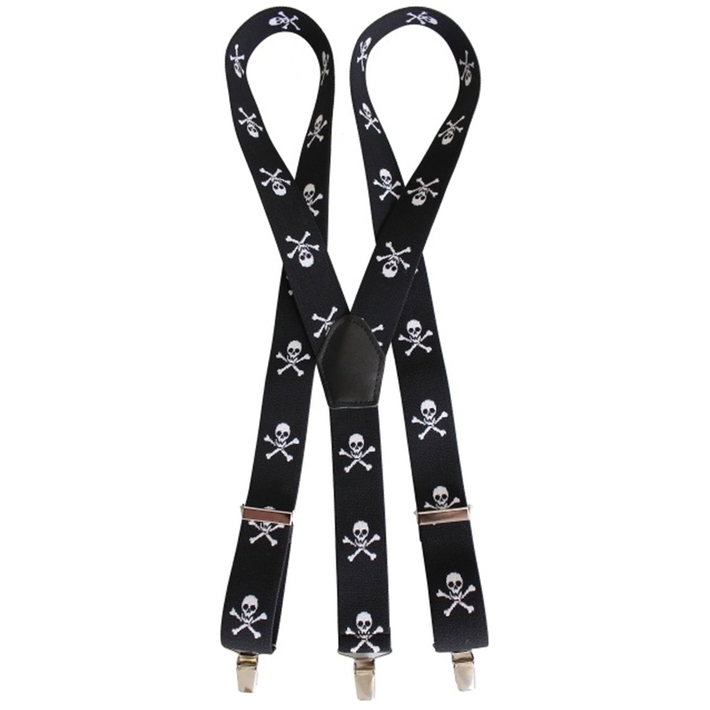 Kšandy s motivem lebky