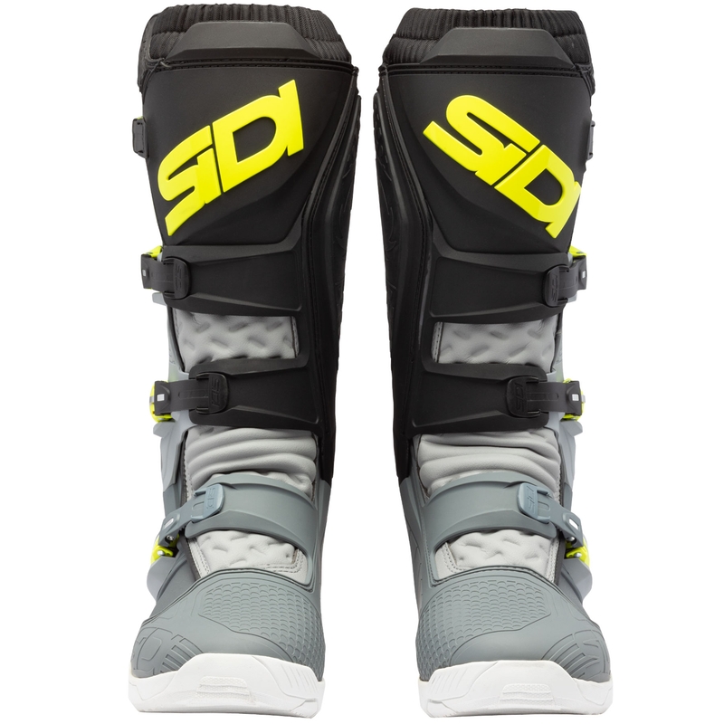 Boty na motorku SiDi X Power SC šedo-fluo žluté