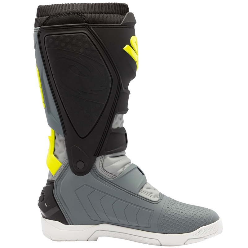 Boty na motorku SiDi X Power SC šedo-fluo žluté