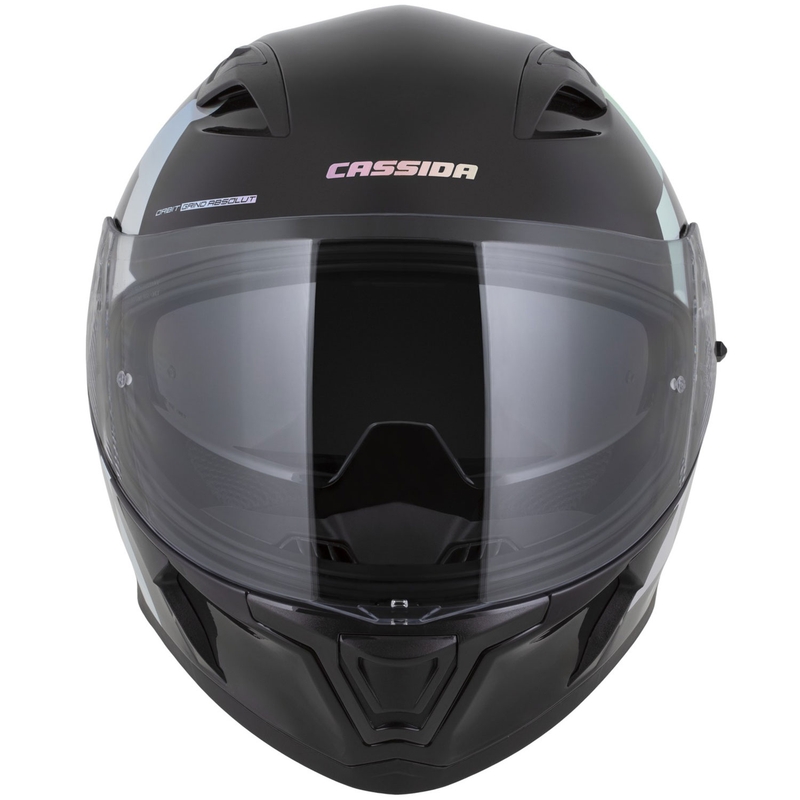 Integrální helma na motorku Cassida Orbit Grind Absolut černo-holografická