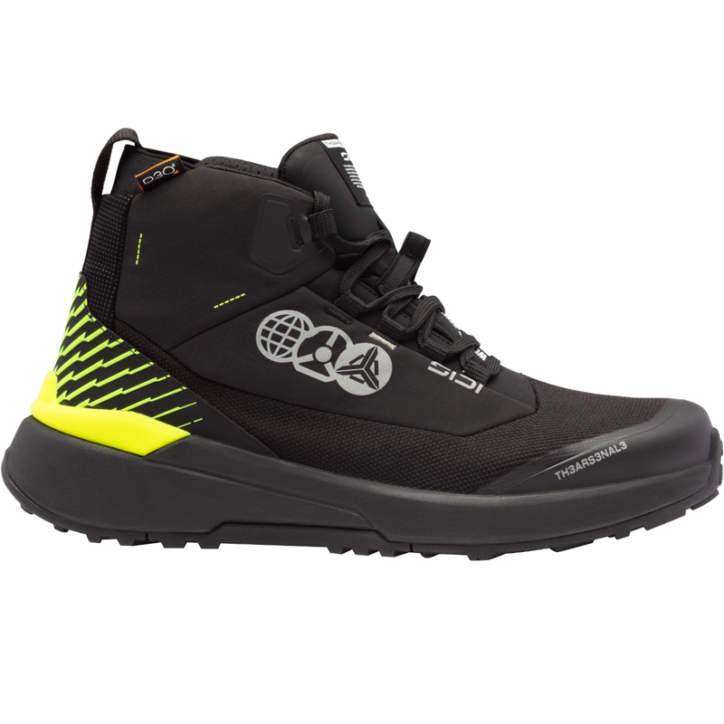 Boty na motorku SiDi Nucleus TH3 WP fluo žluté