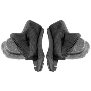 Lícnice pro helmy na motorku Airoh Commander černé