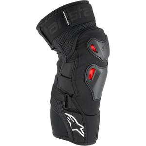 Chrániče kolen Alpinestars Bionic Pro Plasma černo-červeno-bílé
