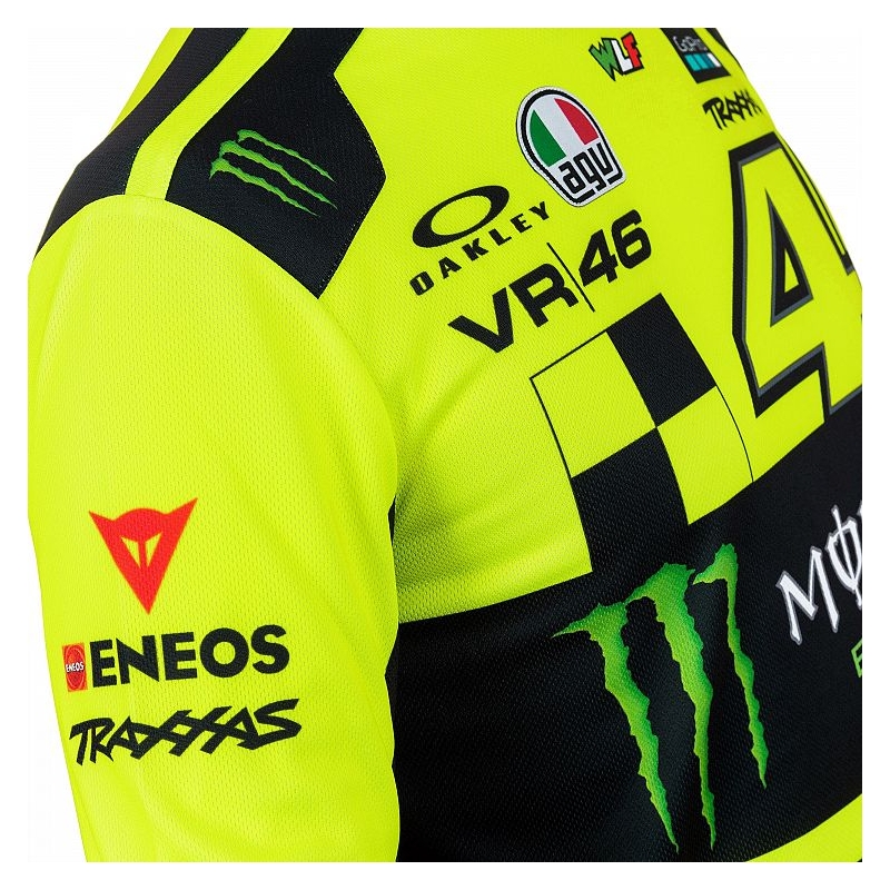 Triko VR46 Valentino Rossi MONZA REPLICA žluté