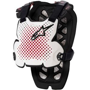 Chránič hrudníku Alpinestars A-1 PRO bílo-černo-červený