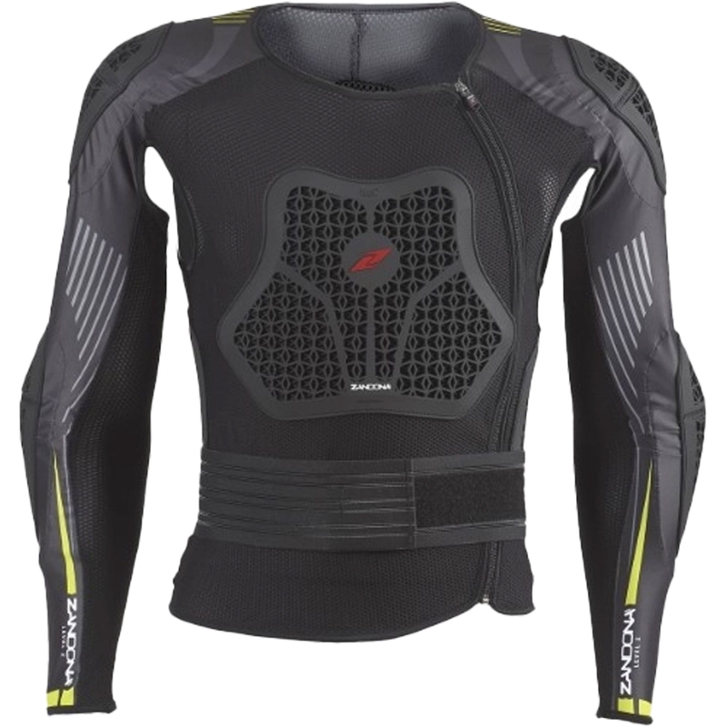 Chránič těla Zandona Netcube X7 černo-fluo žlutý 170-179 cm