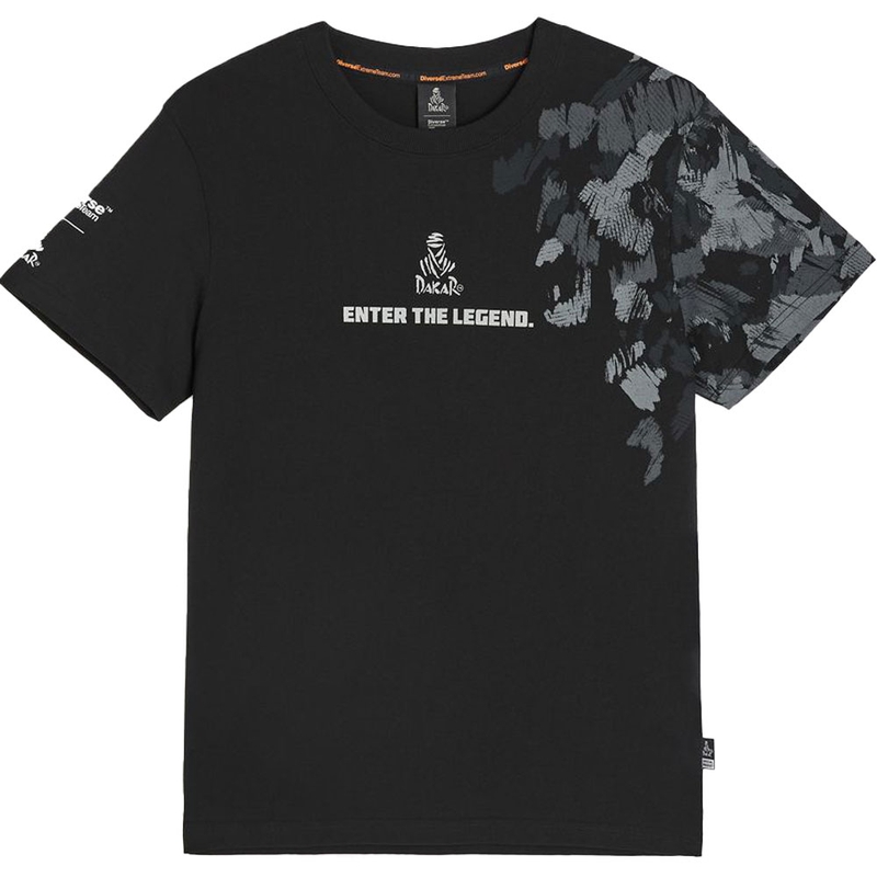 Tričko Dakar CAMO 256 černé