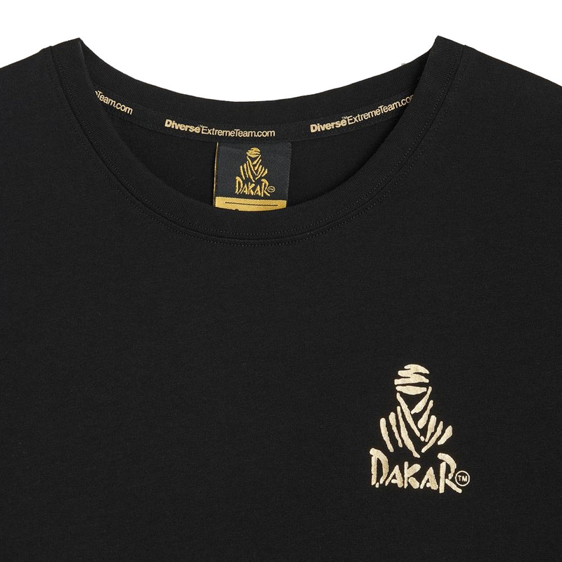Tričko Dakar LOGO SM 256 černé