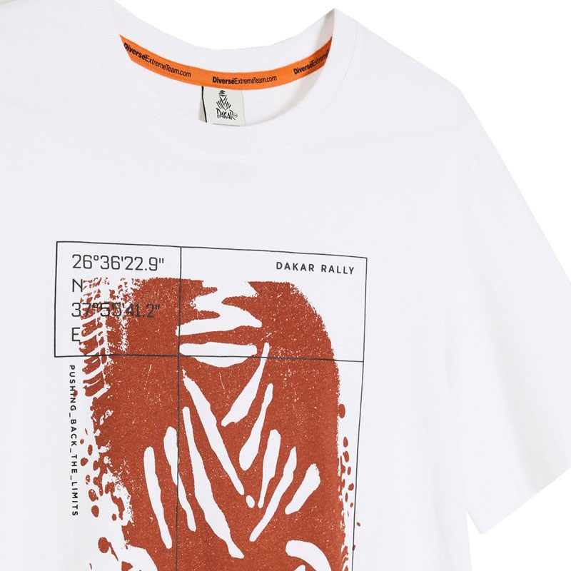 Tričko Dakar DES 1425 bílé