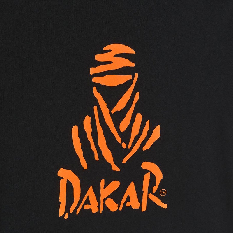 Tričko Dakar LOGO 256 černé