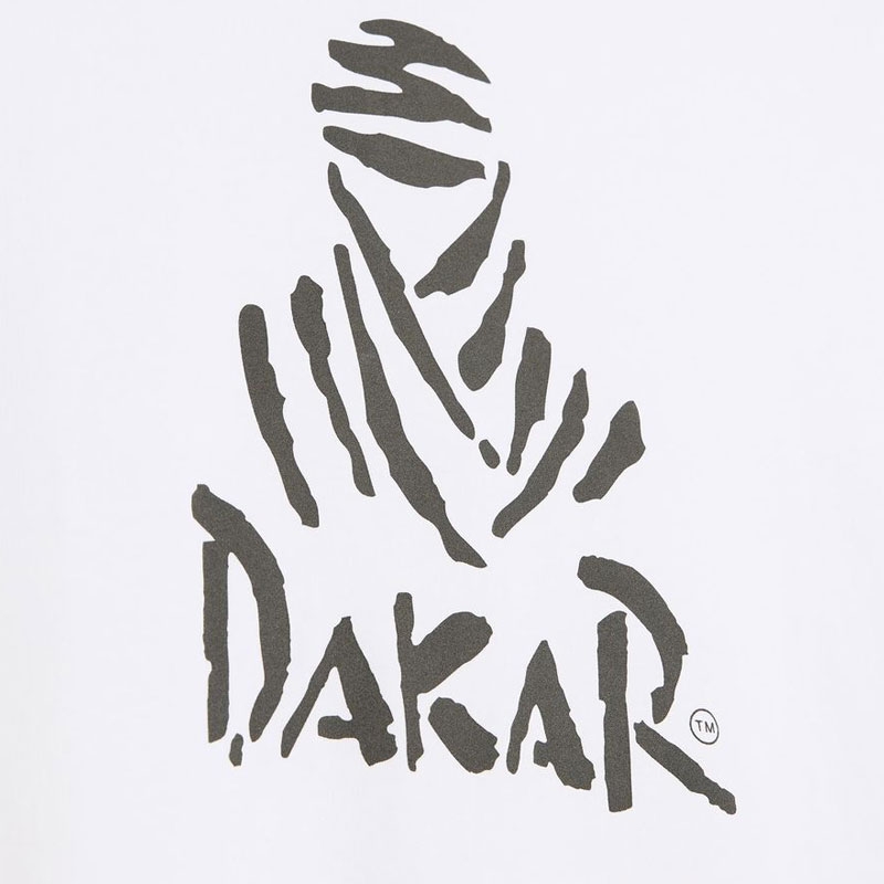 Tričko Dakar LOGO 256 bílé