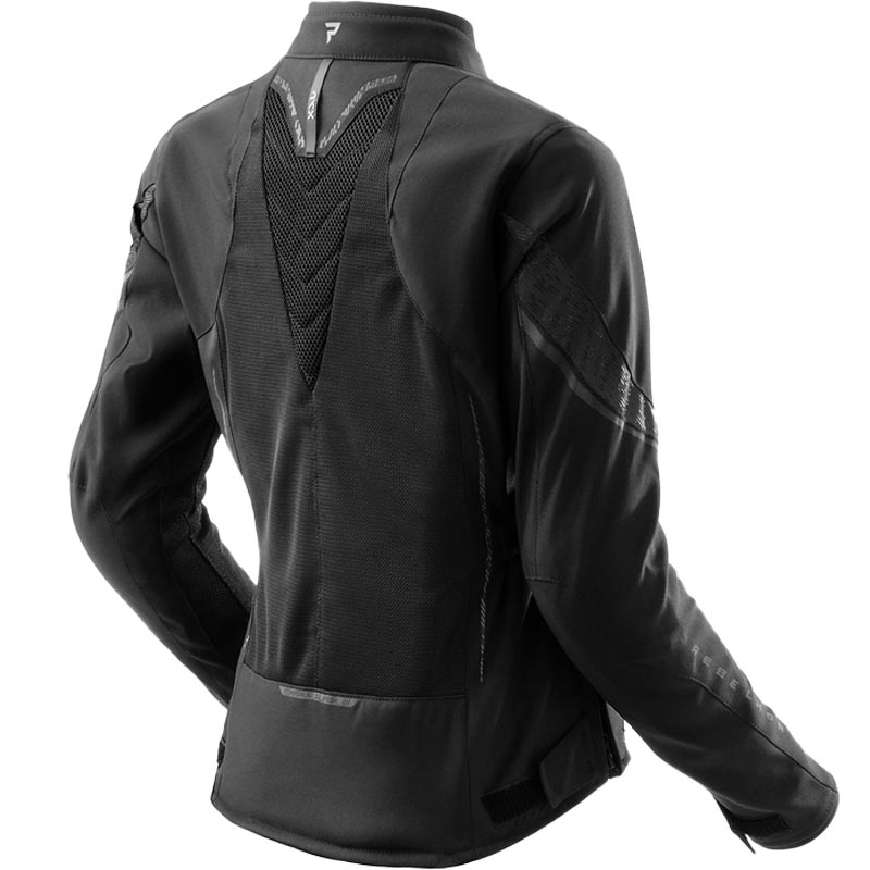 Dámská bunda na motorku Rebelhorn Jax černá