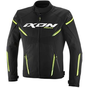 Bunda na motorku IXON Striker 2 černo-fluo žlutá