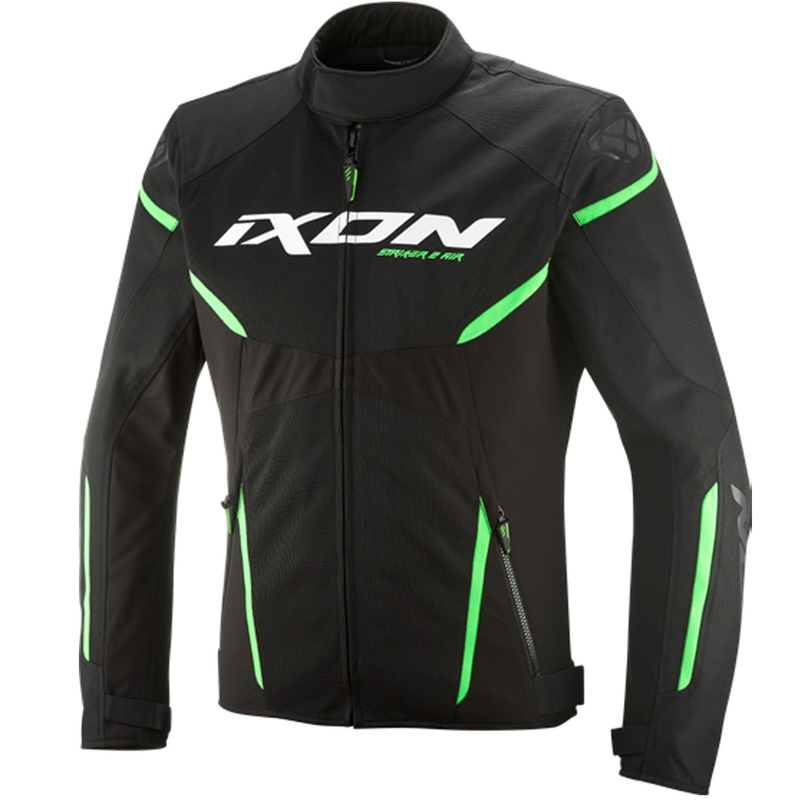 Bunda na motorku IXON Striker 2 Air WP černo-zelená