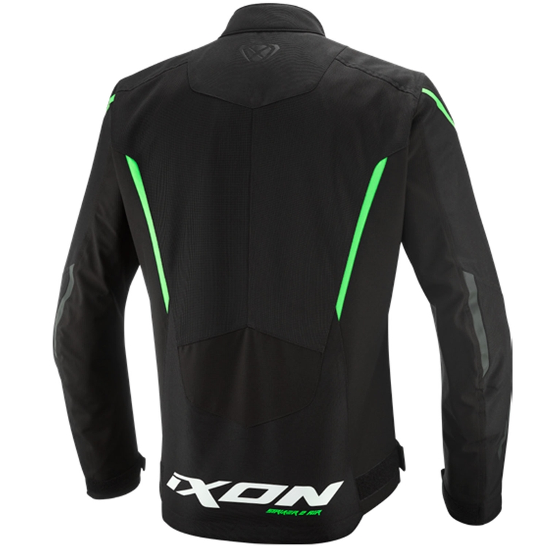 Bunda na motorku IXON Striker 2 Air WP černo-zelená